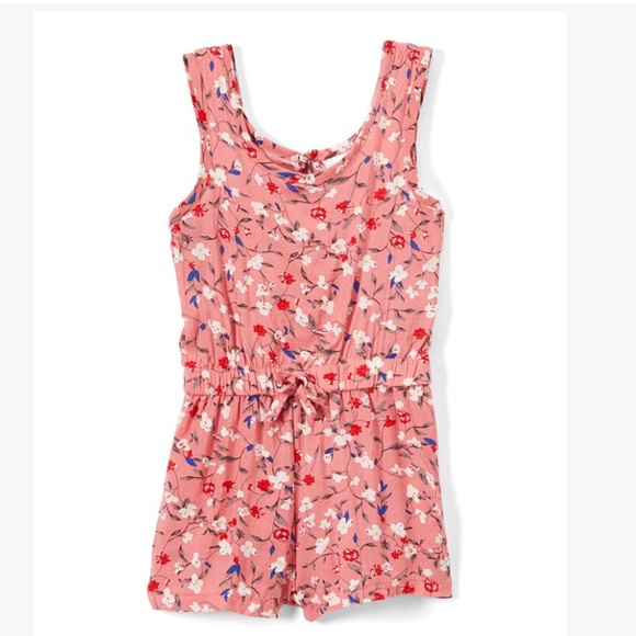 Girls One Piece Short Romper, Size 5/6, NWT - Picture 1 of 5